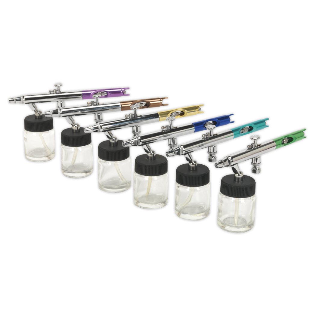 Air Brush Kit 12pc Suction Feed
