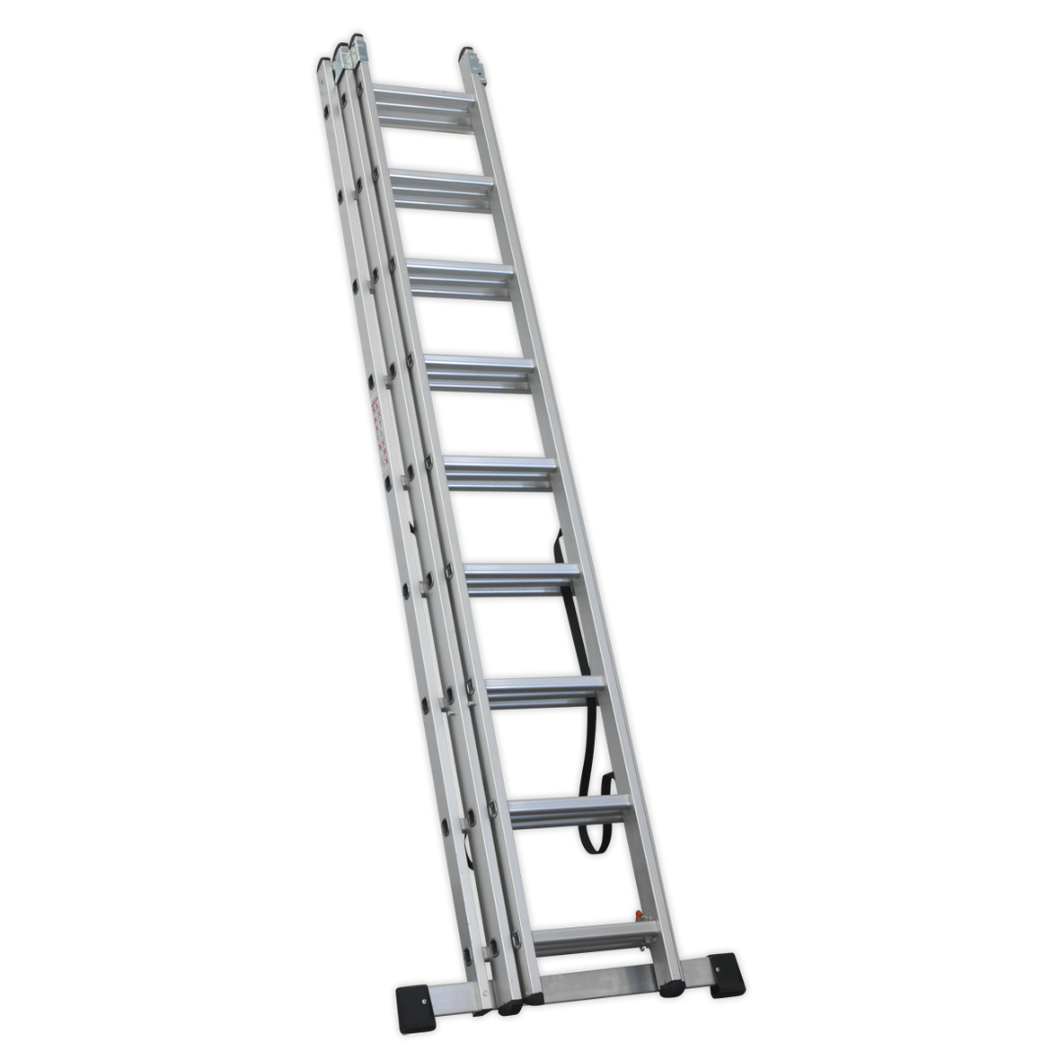 Aluminium Extension Combination Ladder 3x9 EN 131
