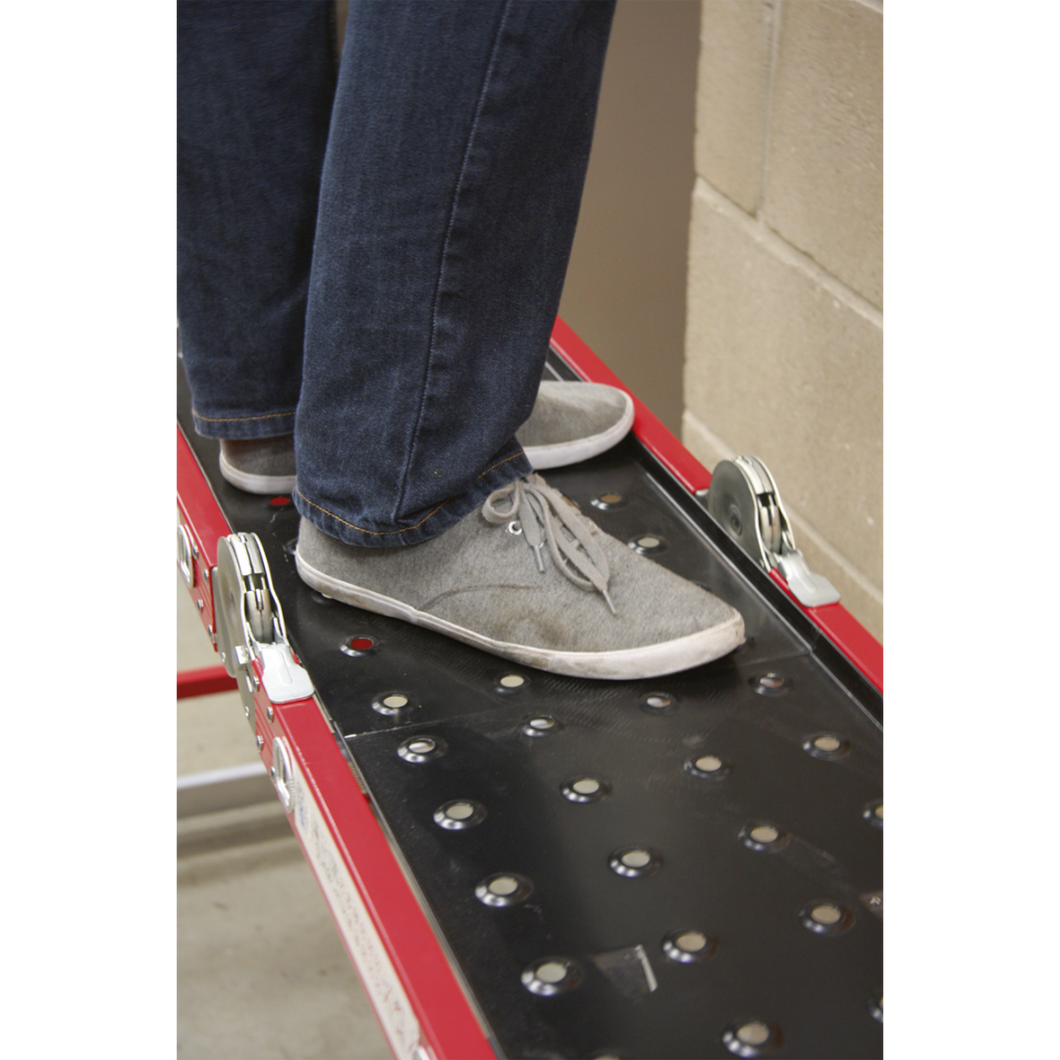 Aluminium Multipurpose Ladder EN 131 Adjustable Height