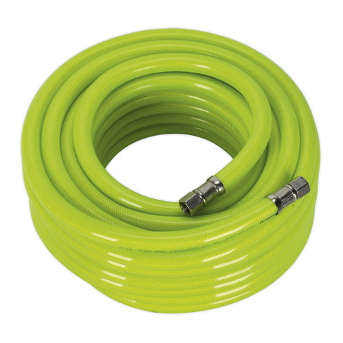 Air Hose High Visibility 15mtr x Ø10mm with 1-4