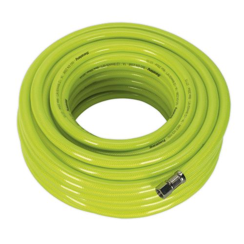 Air Hose High Visibility 20mtr x Ø8mm with 1-4