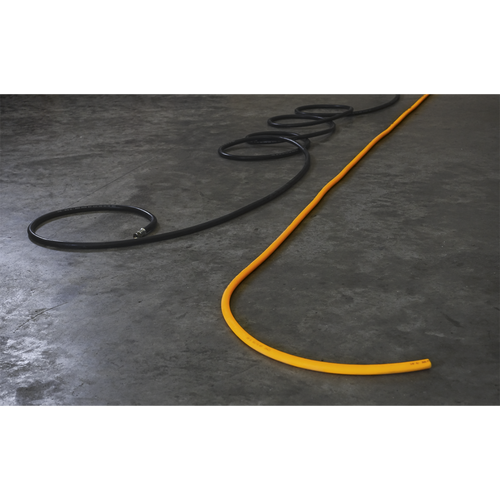 Air Hose 10mtr x Ø8mm Hybrid High Visibility with 1-4