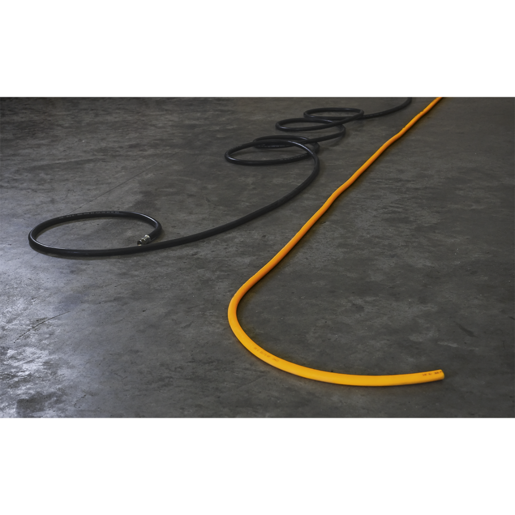 Air Hose 10mtr x Ø8mm Hybrid High Visibility with 1-4