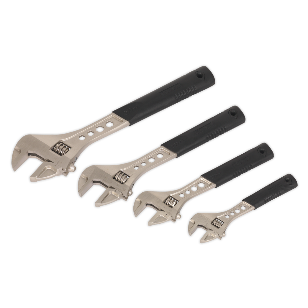 Adjustable Wrench Set 4pc