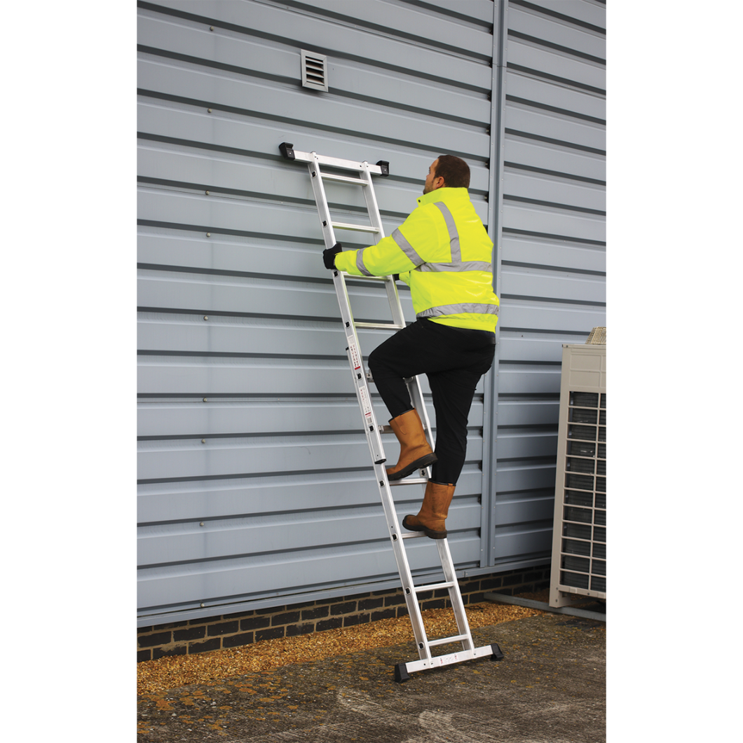 Aluminium Scaffold Ladder 4-Way EN 131