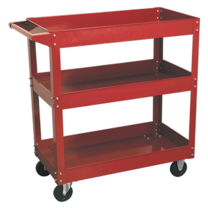 Workshop Trolley 3-Level Heavy-Duty