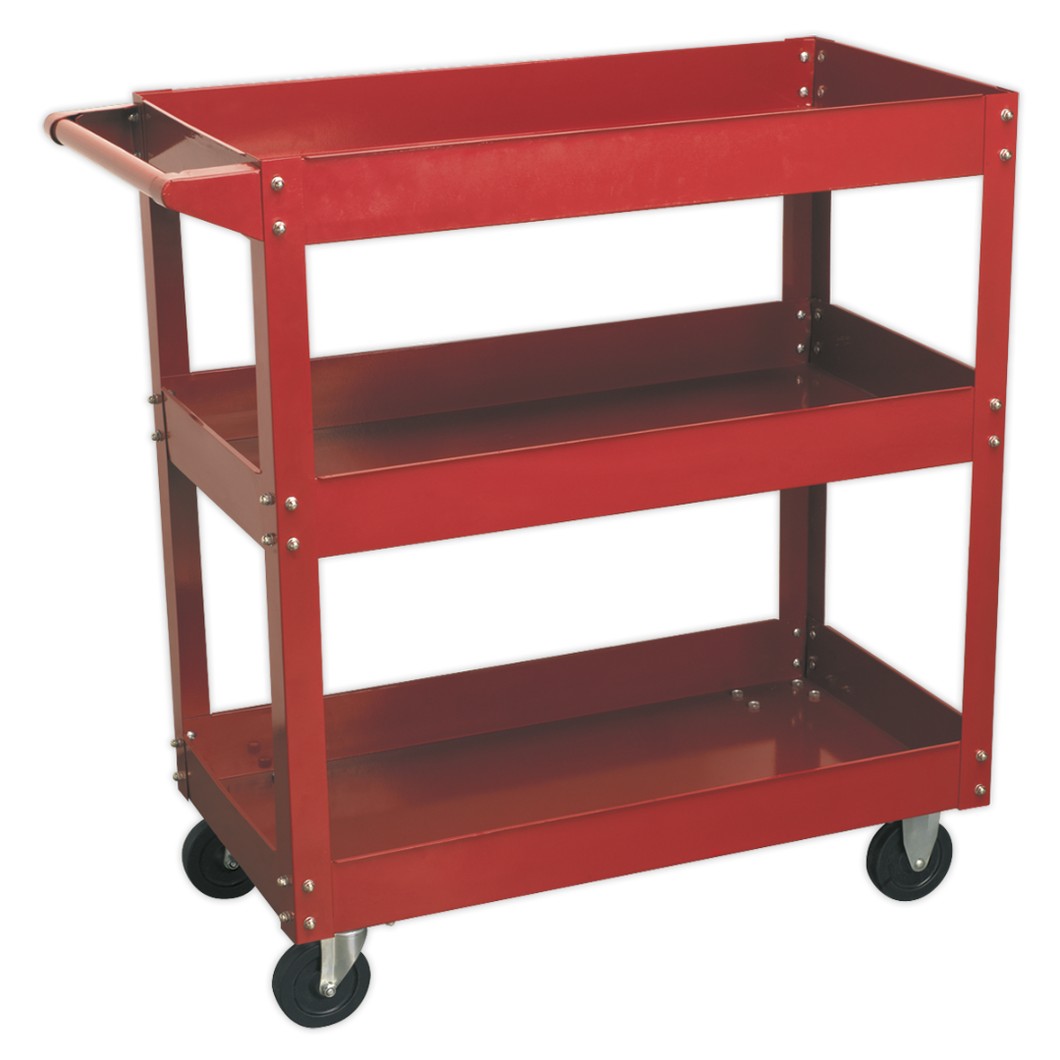 Workshop Trolley 3-Level Heavy-Duty