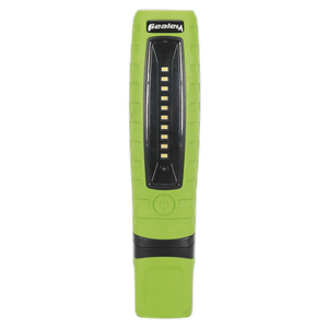 Rechargeable 360° Inspection Lamp 10 SMD LED + 3W LED Green Lithium-ion