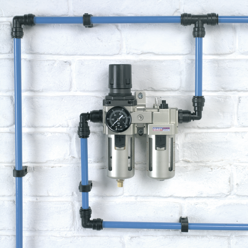 Air Filter-Regulator-Lubricator Max Airflow 105cfm