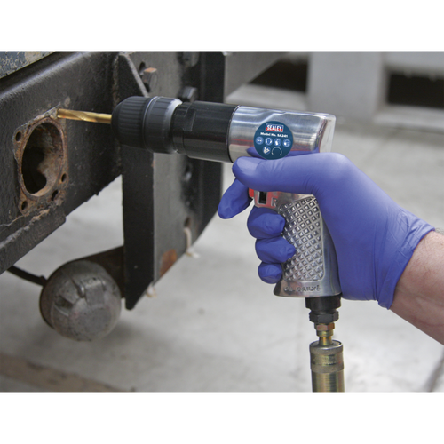 Air Drill Ø10mm Reversible with Keyless Chuck