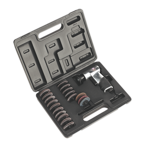 Air Mini Sander Kit 50mm 35pc