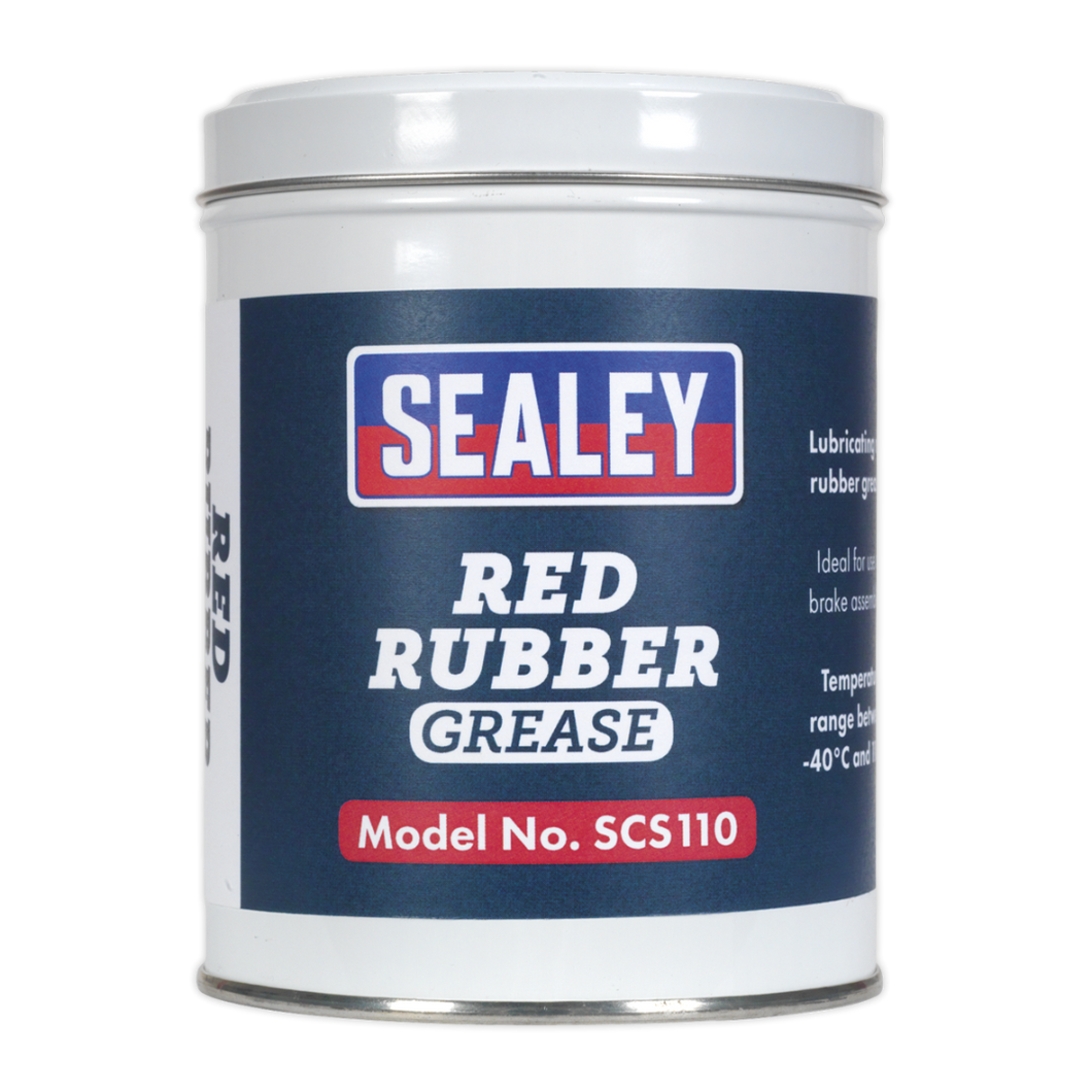 Red Rubber Grease 500g Tin