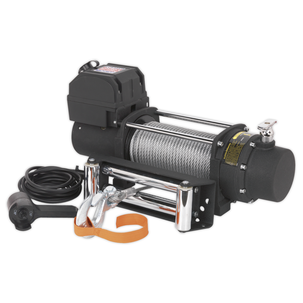 Self Recovery Winch 2720kg (6000lb) Line Pull 12V